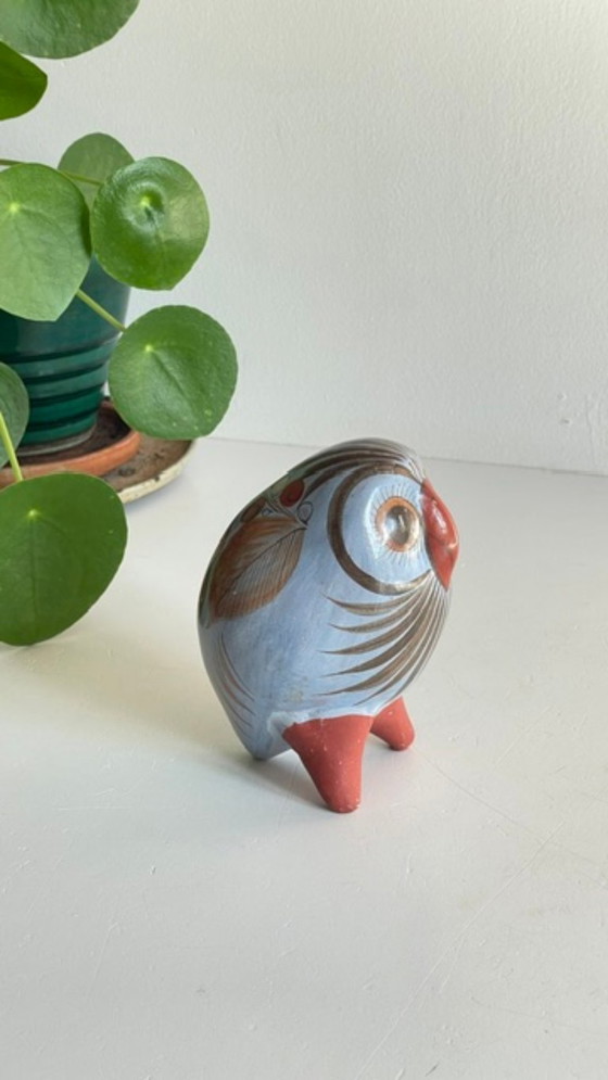 Vintage HANDCRAFTED Ceramic OWL – MEX JP, Decorative Objects (photo 12 of 35)