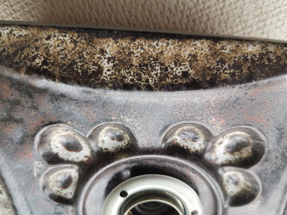 Image 1 of 1 of 9 Space Age Fat Lava Ceramic Wall Lamps