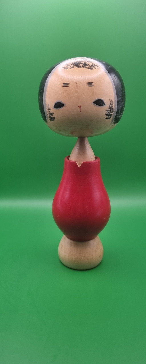 Vintage kokeshi by Aida Harumine (Seihou) (1926-1998)