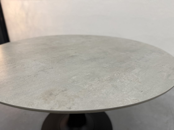 Image 1 of Leolux Columna Dining Table Ceramic Concrete D110