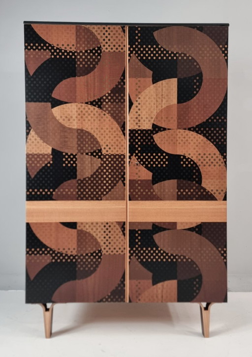 Vintage kledingkast, jaren 60