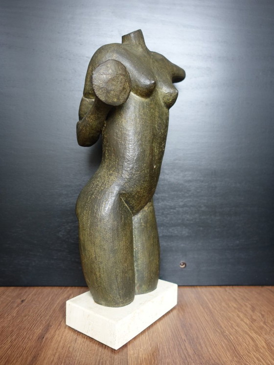 Image 1 of Bronze torso