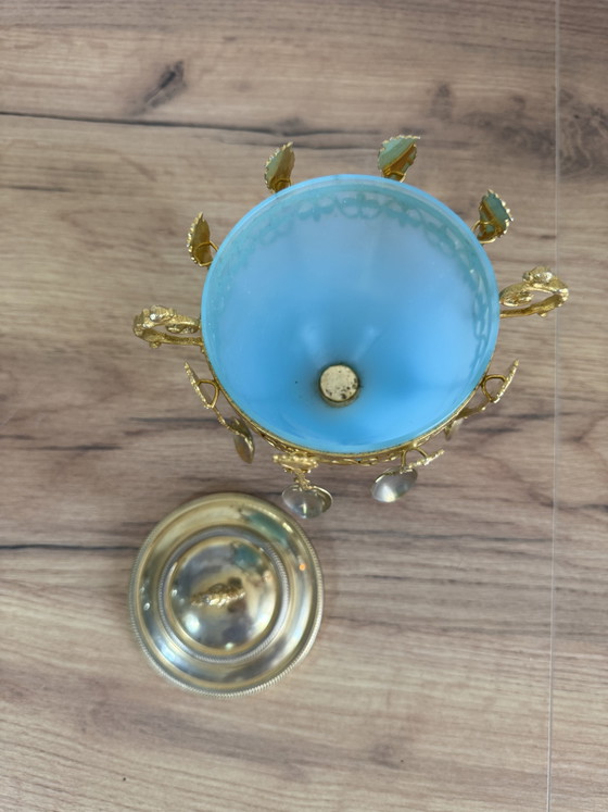 Image 1 of vintage caviar service
