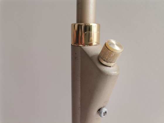 Minimalistische, höhen- und breitenverstellbare Schwenkarm-Stehlampe im modernen Stil der 1970er Jahre (photo 6 of 16)