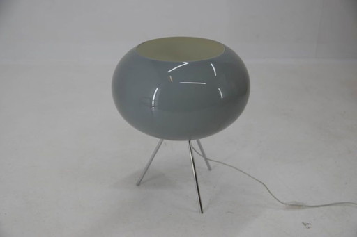 Moderne Italiaanse vloerlamp van glas en staal van Fontana Arte, jaren 2010