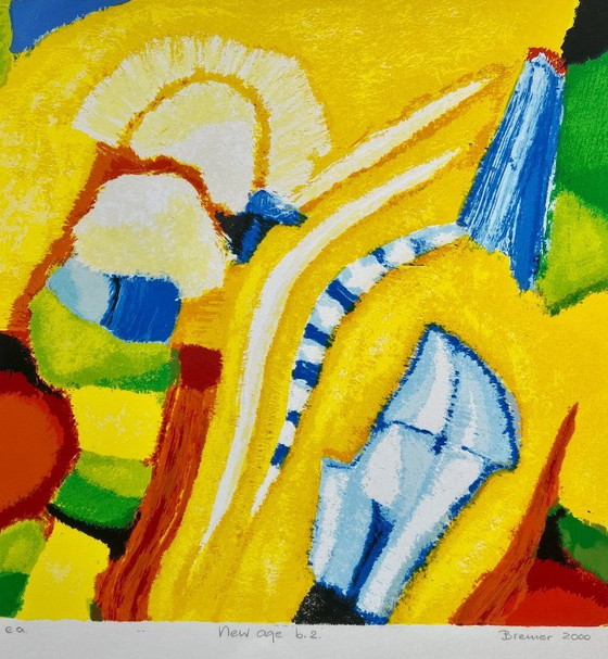Image 1 of Serigrafía de Saskia Bremer - New Age B.2