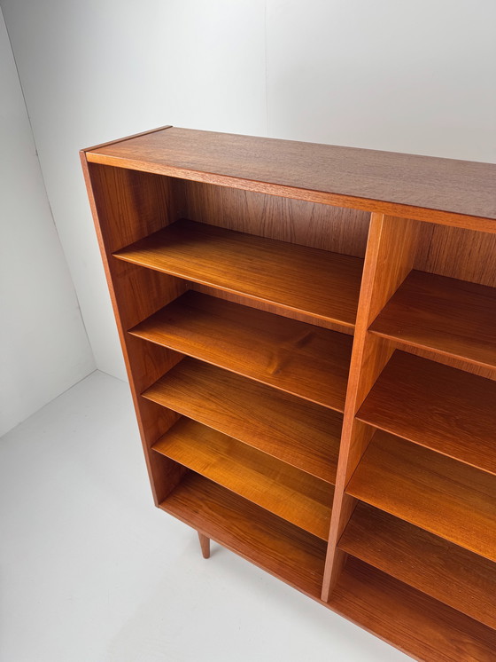 Image 1 of Teak Bookcase by Poul Hundevad – Danish Mid-Century Elegance