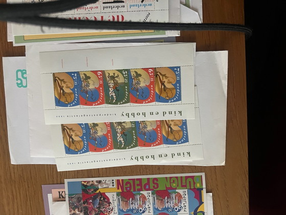 Francobolli per bambini 1986-2024, quasi tutti 2 fogli all'anno, Litografie e stampe, Carta, Multicolore (foto 5 di 15)