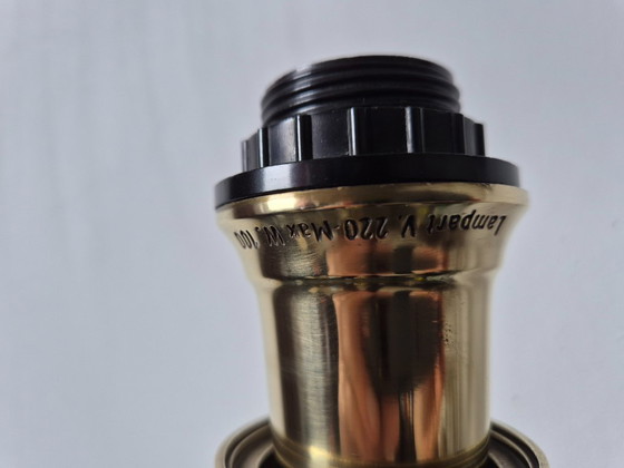 Image 1 of Vintage 1970s Lamp Art (Milano Italy) brass lamp base