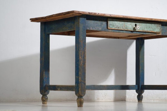 Rustic pine work table – Central Europe, circa 1900 – Desk (photo 11 of 40)