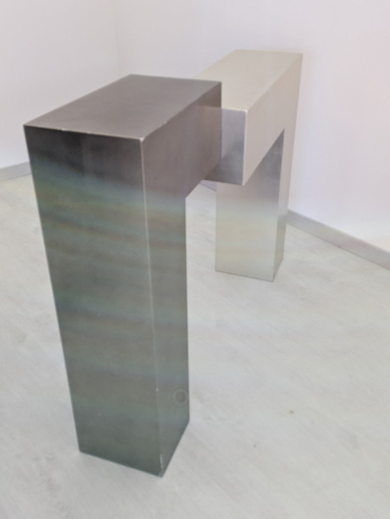 Image 1 of Roberto Mora, Dilmos - Console "Crasi" - Eigentijds ontwerp