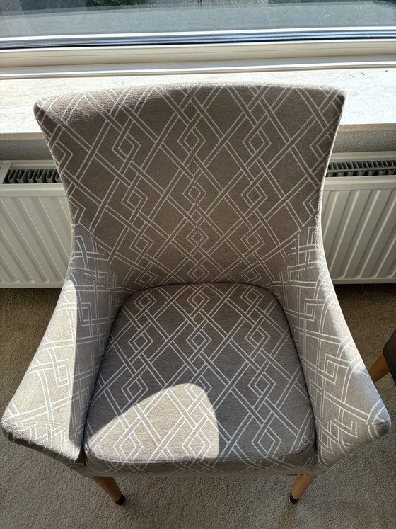 Image 1 of Giorgetti dining chairs (dining table)