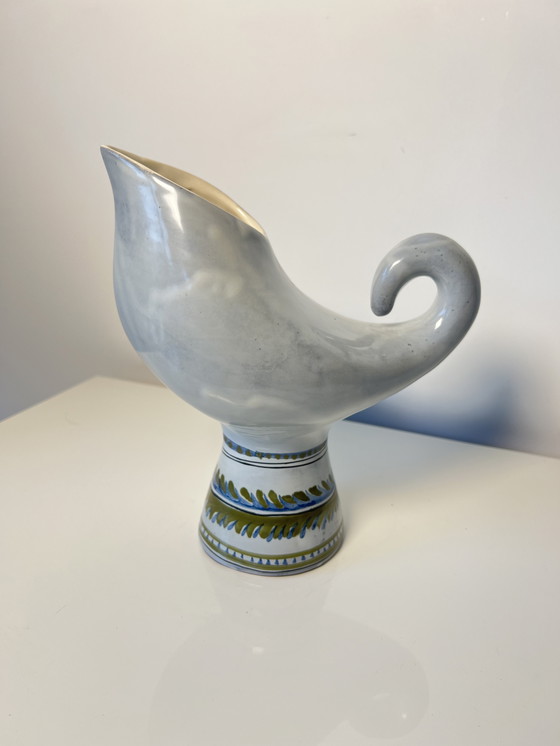 Image 1 of Rooster vase by Roger Capron - zoomorphic ceramic from Vallauris, 1950s