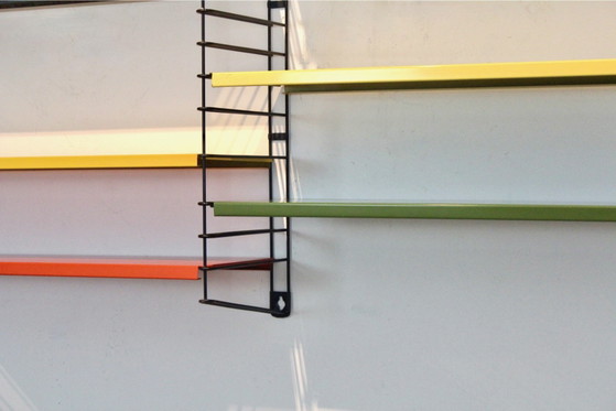 Tomado Holland Original Industrial Metal Multicolored Modular Wall Unit, Wall cabinet, Industrieel (photo 9 of 10)