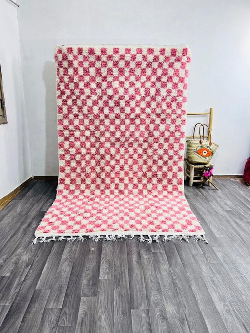 Berberkleed van puur natuurlijke wol, handgemaakt, 250/300 cm