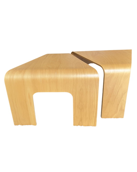 Image 1 of Ensemble de deux bijzettafels Ekornes