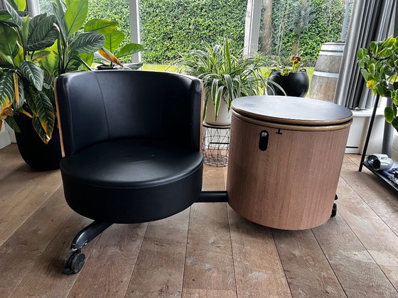 Image 1 of Gispen mobiele werkplek/kantoor