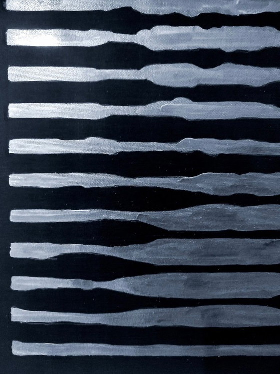 Image 1 of Walter Geraci - Gioconda Stripes Silver