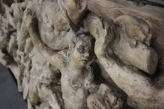 Image 1 of Gran cuadro tridimensional de mediados de siglo de F.F. Novák, 1941, Checoslovaquia