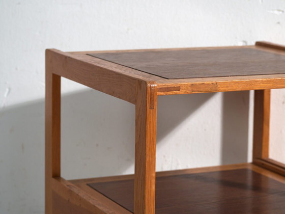 Vintage side table in wood – Central Europe, circa 1960 – Mid Century Modern (photo 22 of 40)
