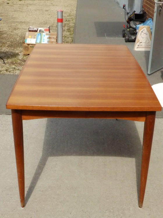 Tavolo Vintage in teak con prolunga 220 cm anni '70 – Tavoli, Legno (photo 7 of 7)