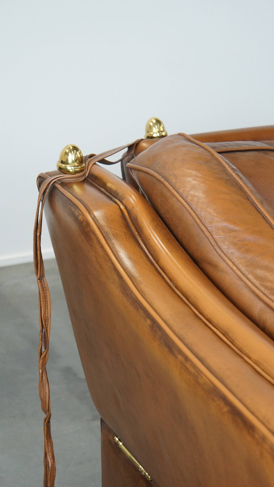 Image 1 of Beef Leather Castle Bench