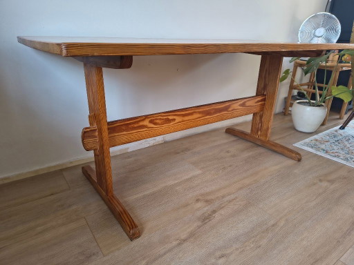 Table de Salle à Manger Vintage des Années 60 (Brutaliste)
