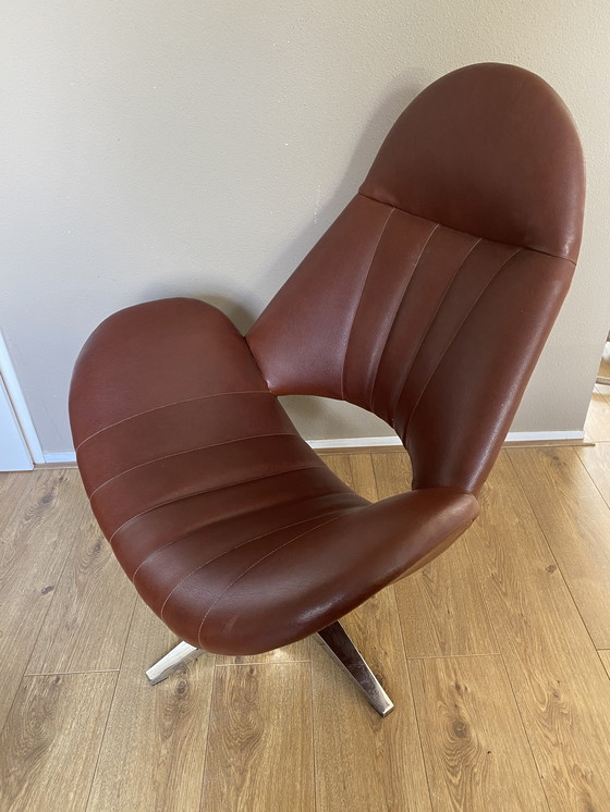Image 1 of Vintage draaifauteuil Enrico Walles for Romefa 1960