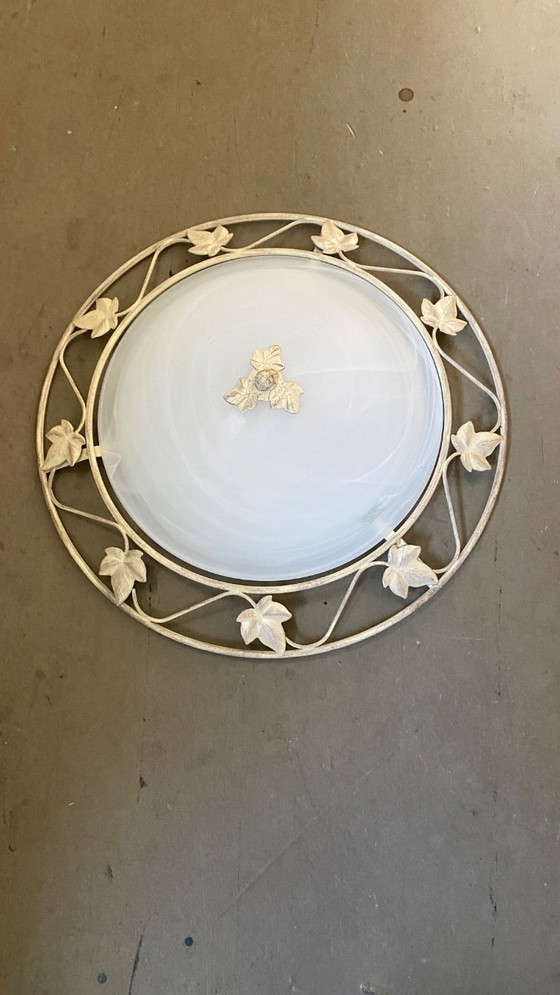 Image 1 of In zeer goede staat, Chericoni Primavera plafond lamp.Het ontwerp combineerd een landelijke en nostalgische uitstraling met kuns