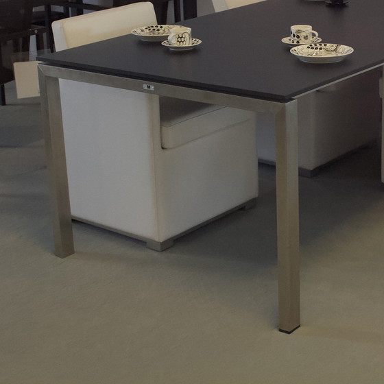 Image 1 of Manutti Zendo garden table - 215x105 with Flow garden chair (set of 4)