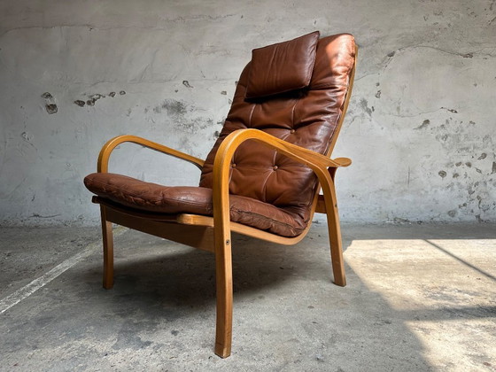 Image 1 of Vintage Lamino armchair by Yngve Ekström - Swedish design from 1956