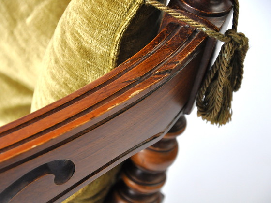 Image 1 of Vintage Giorgetti's damesstoel met originele bekleding