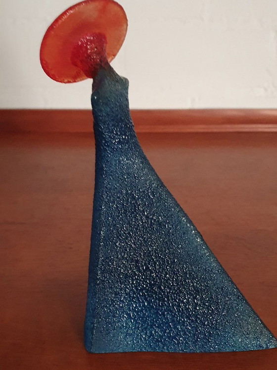 Image 1 of Bel ensemble de sculptures Kosta Boda "Catwalk" - Kjell Engman