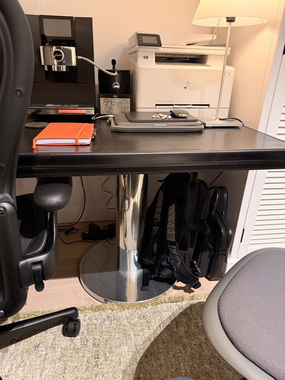 Image 1 of 2 tafels vierkante Edra 90 cm bij 90 cm