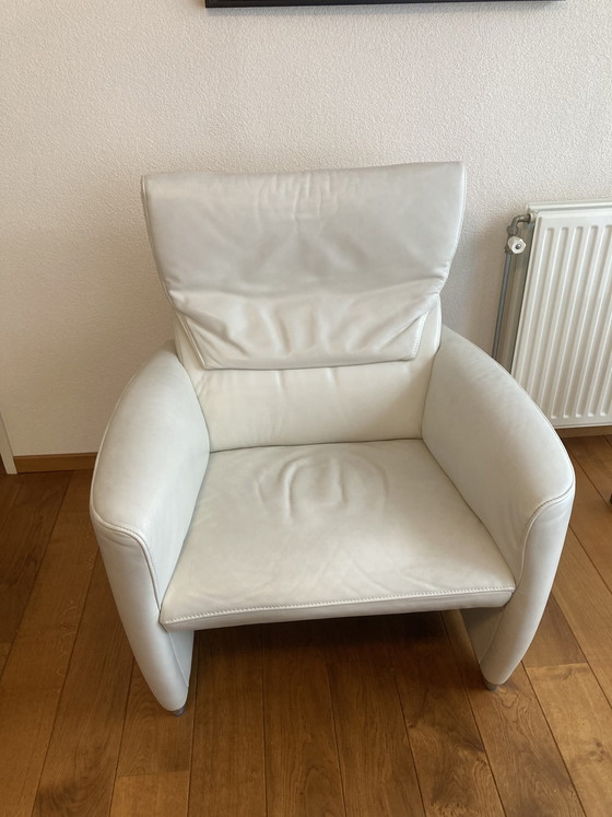 Image 1 of Conjunto de sofá blanco JORI Angel con silla.