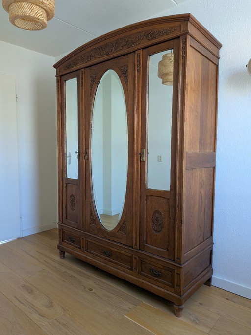 Antique closet - art nouveau style