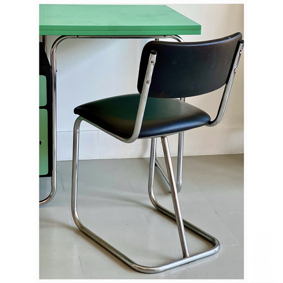 Image 1 of Vintage tubulair bureautje