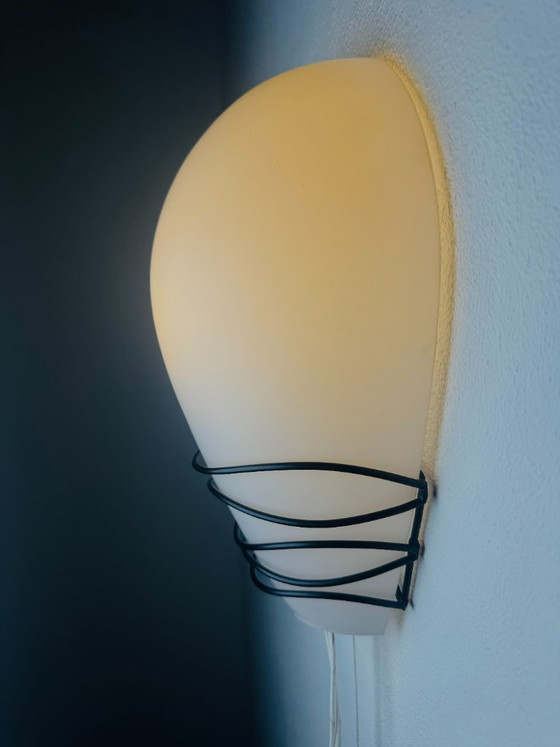 Model NX20 Wall Lamps by Louis Kalff for Philips, The Netherlands, 1950s – Wall lights, Glass (photo 4 of 7)