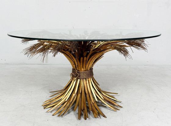 Image 1 of Coco Chanel tafel van Hans Kögl, Hollywood Regency, salontafel/bijzettafel, jaren 70