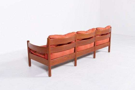 Image 1 of Architektonisches Sofa im skandinavischen Design aus den 1980er Jahren