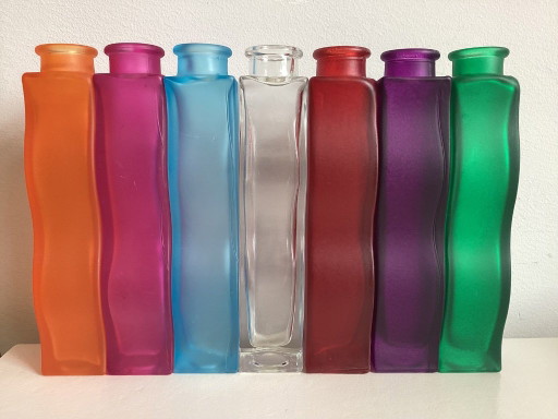 IKEA ‘Skamt’ Squiggle Vases – vazen, Glass
