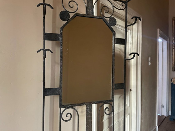 Image 1 of Wandkapstok Kapstok art deco 1930 Frans