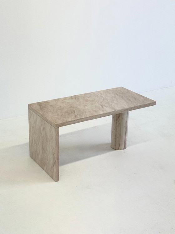 Image 1 of Italienischer Marmor Palissandro Couchtisch oder Beistelltisch
