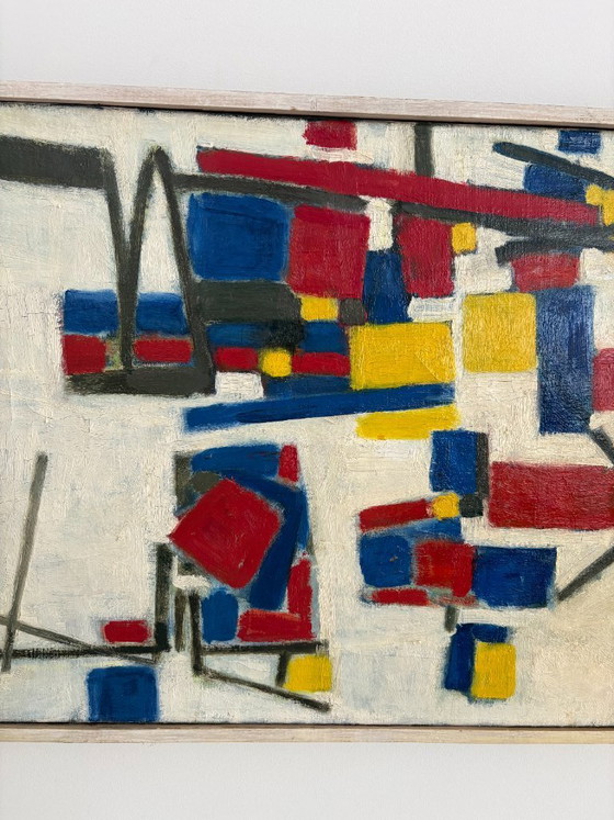 Image 1 of Painting Arend Ernst Roosenschoon Toy Rabbit by Mondrian