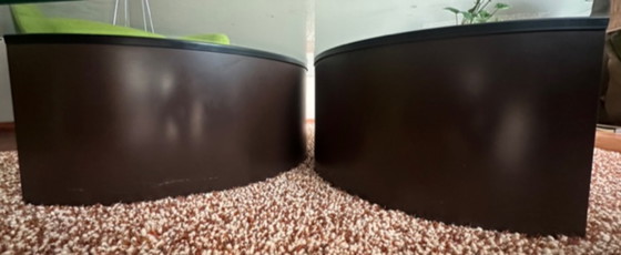 Image 1 of Auténtica mesa de centro cuadrada de los años 70 con tapa de cristal.