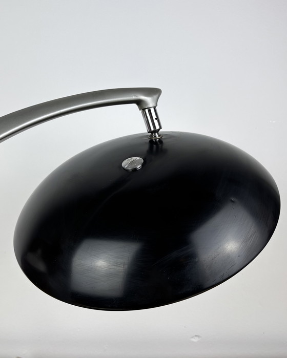 Image 1 of Brutalist Fase Boomerang 64 Table Lamp by Luis Pérez de la Oliva 1960s-1970s Desktop Lamp, Mid-Century, Space Age, Industrial De