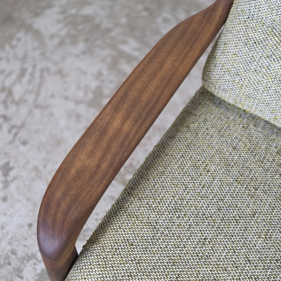 Image 1 of Vintage jaren 60 Deense relax fauteuils lounge stoelen , jaren 60 teak
