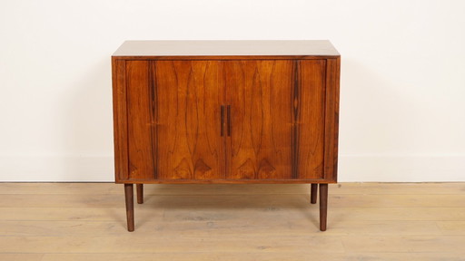 Meuble vintage avec portes coulissantes | Meubles audio | Bois de rose