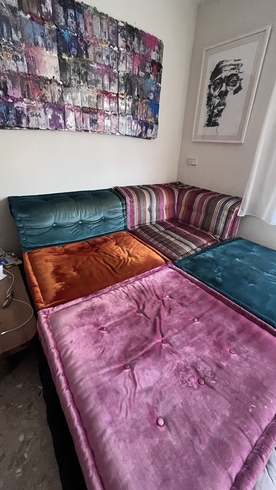 Canapé modulable Hans Hopfer Roche Bobois Missoni Velours, Canapés modulables, Multicolore (photo 3 sur 14)