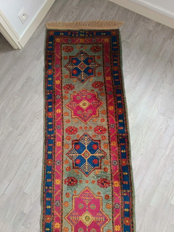 Image 1 of Alfombra de pasillo hecha a mano Shirvan